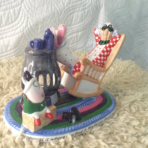 Shoebox Other - Vtg. Signed Maxine/Floyd Rocking Chair T-light Holder; Nostalgic, Funny, Iconic